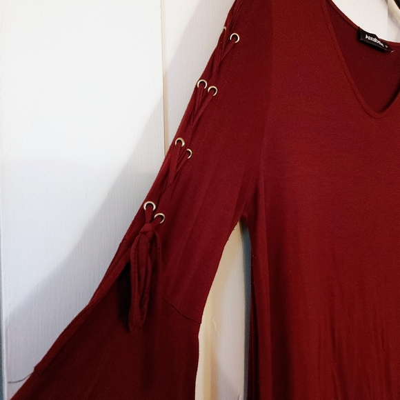 Annabelle flared sleeve blouse S - Picture 2 of 4